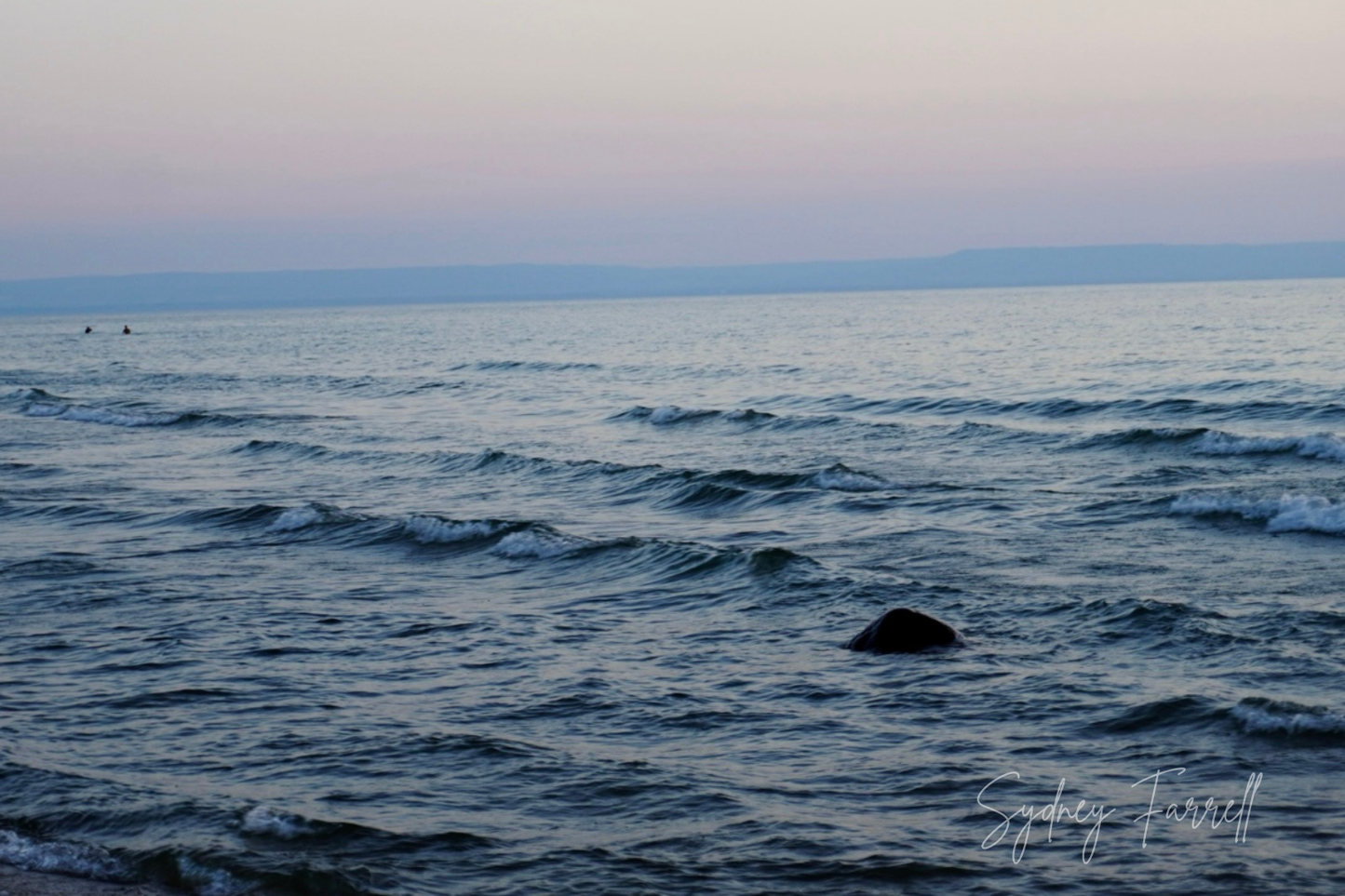 Blue Serenity Print – Ocean Waves Wall Art for Dorms & Home Decor 16" x 20"